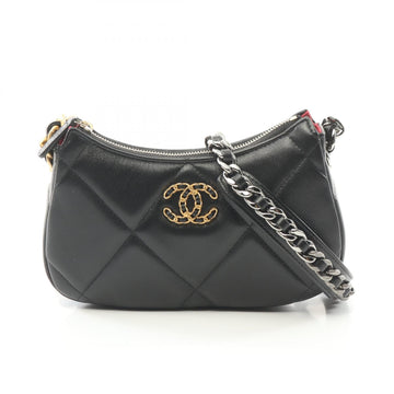 Chanel CHANEL 19 Lambskin Shoulder Bag