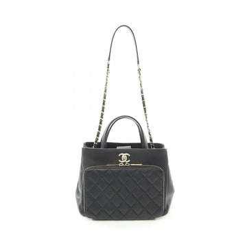 Chanel Business Affinity Caviar 2way Shoulder Bag