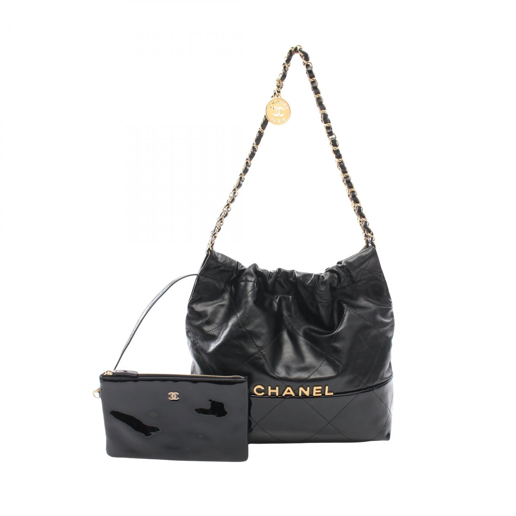 Chanel 22 Matelasse Leather Shoulder Bag