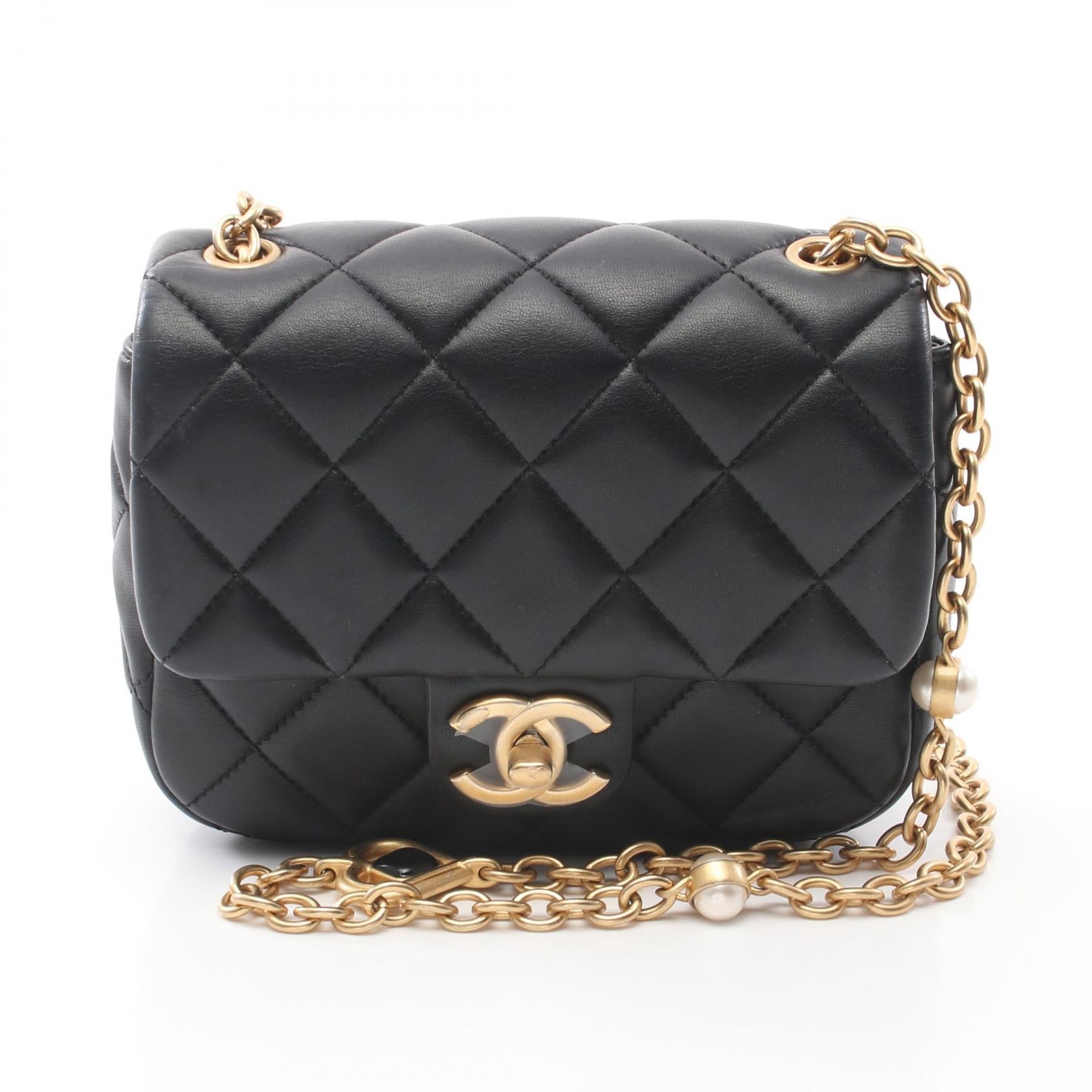 Chanel Mini Matelasse Lambskin Shoulder Bag