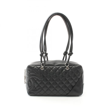 Chanel Cambon Line Leather 2way Shoulder Bag