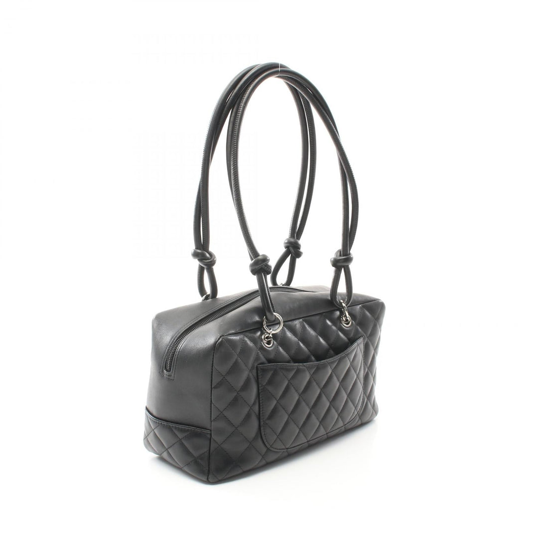 Chanel Cambon Line Leather 2way Shoulder Bag