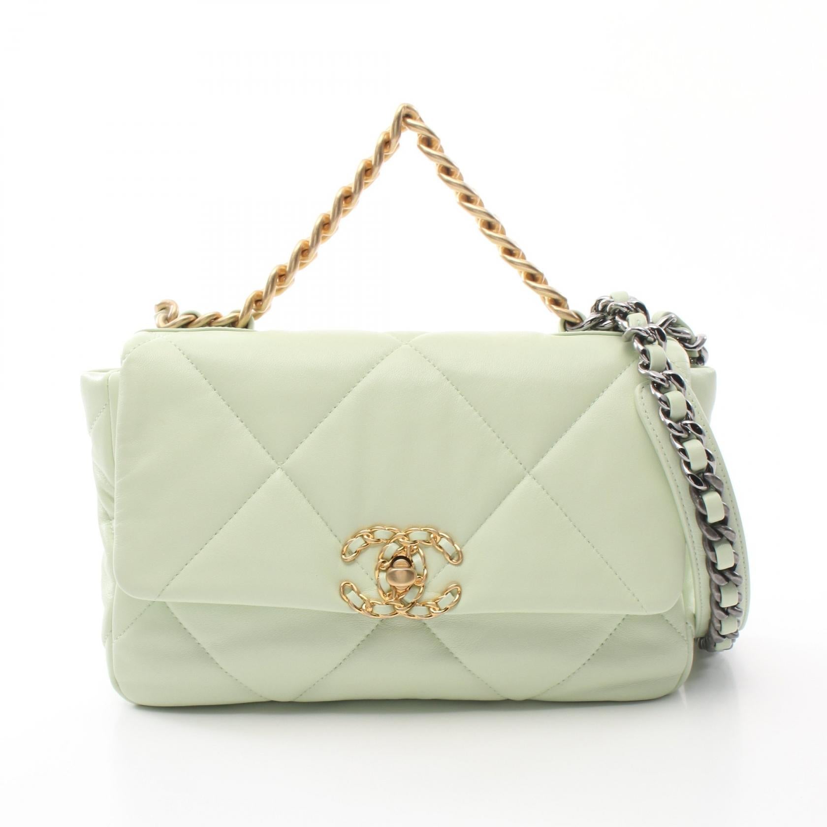 Chanel 19 Matelassé Lambskin Shoulder Bag