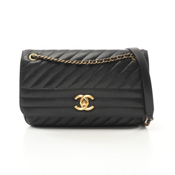 Chanel Coco Mark Quilting Leather Shoulder Bag