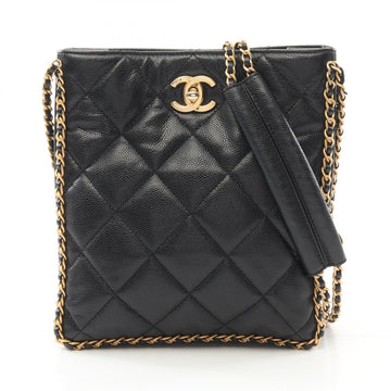 Chanel Small Shopping Bag Caviar Skin 2way Shoulder Bag