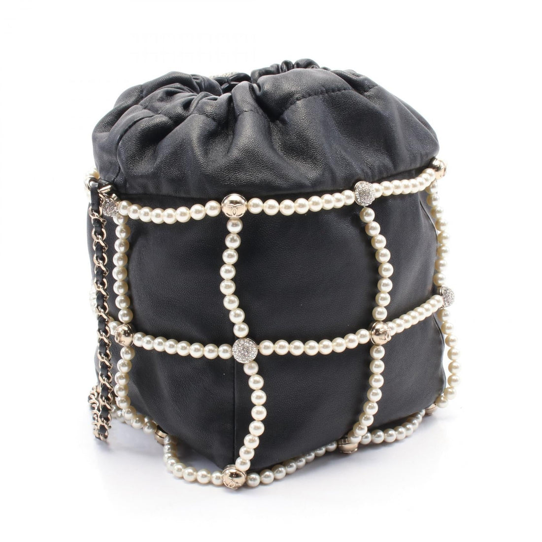 Chanel Coco Mark Lambskin Shoulder Bag