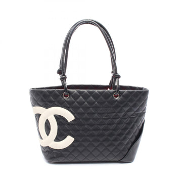 Chanel Cambon Line Lambskin Tote Bag