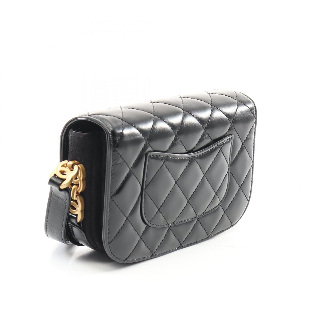 Chanel Matelasse Leather Suede Shoulder Bag