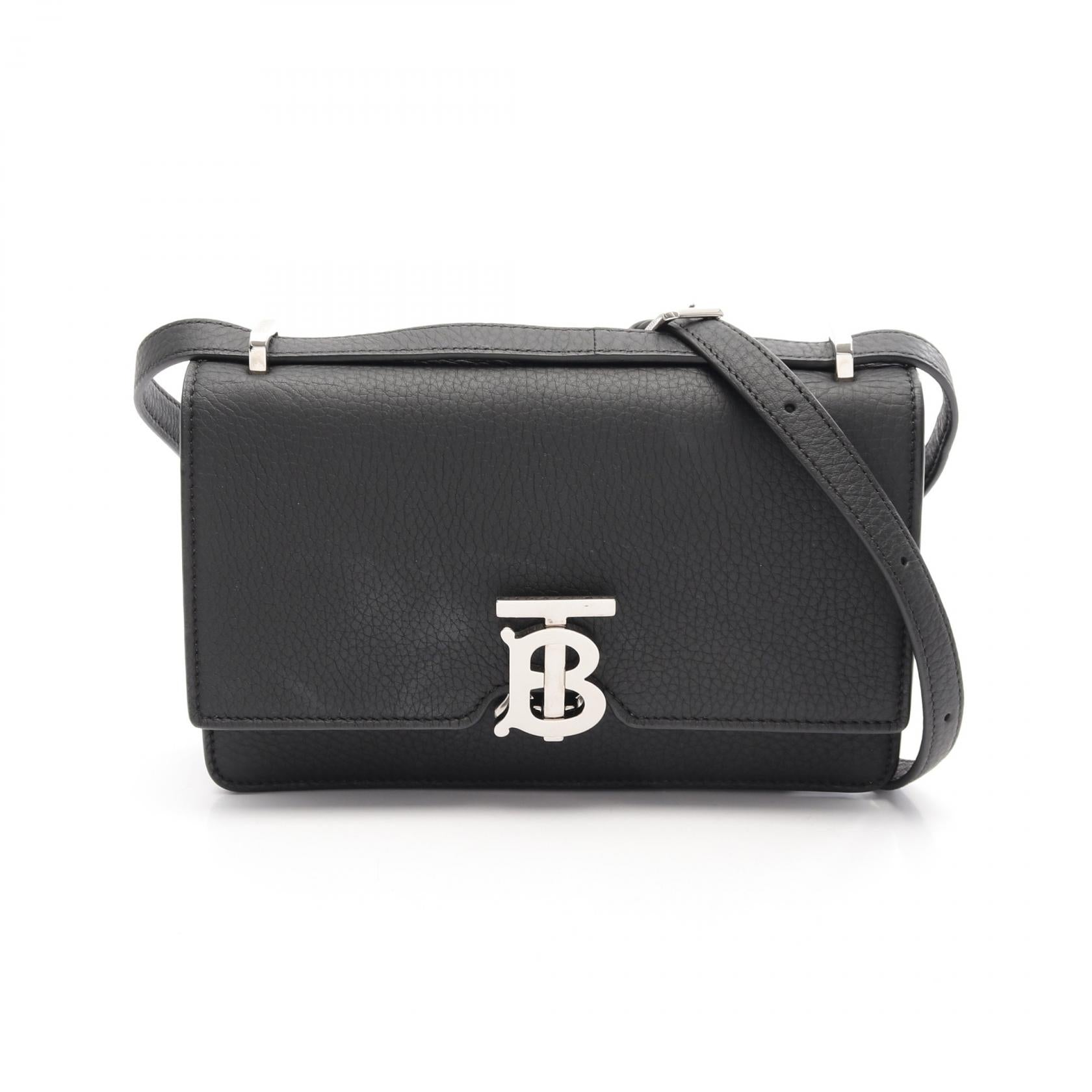 Burberry TB Leather Shoulder Bag