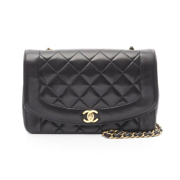 Chanel Matelasse Diana Flap Lambskin Shoulder Bag