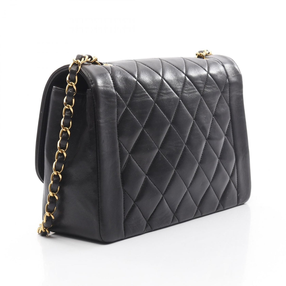 Chanel Matelasse Diana Flap Lambskin Shoulder Bag