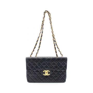Chanel Deauville Matelasse 34 Lambskin Shoulder Bag