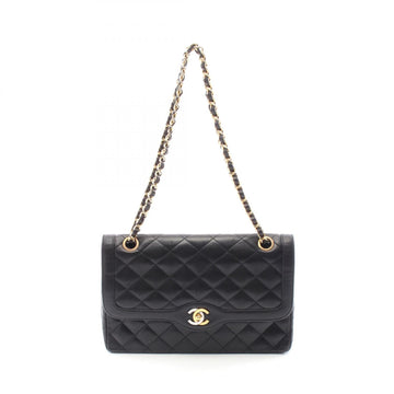Chanel Matelasse Paris Limited Lambskin Double Flap Shoulder Bag