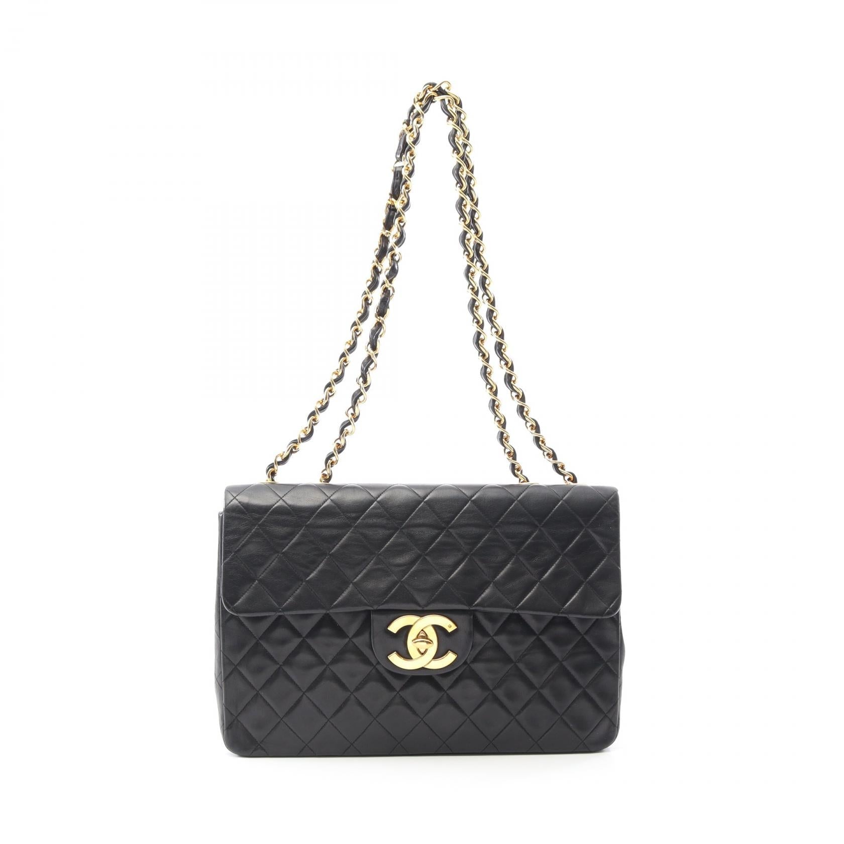 Chanel Deauville Matelasse Lambskin Shoulder Bag