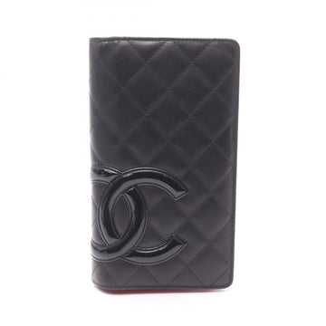 Chanel Cambon Line Leather Long Wallet