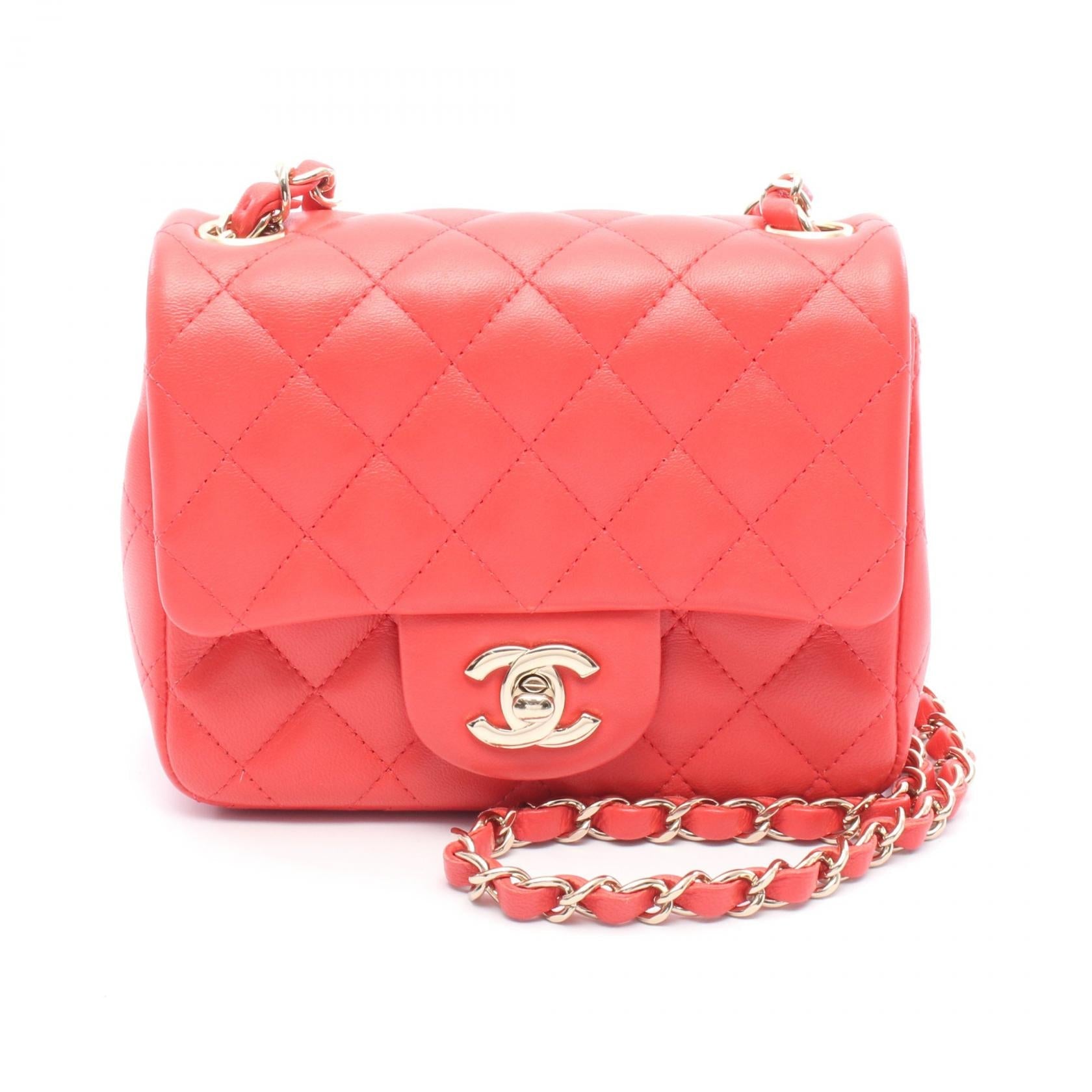Chanel Mini Matelasse Leather Shoulder Bag
