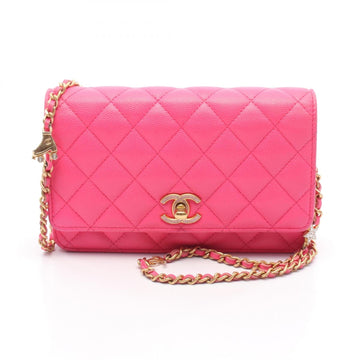 Chanel Matelasse Caviar Skin Shoulder Bag