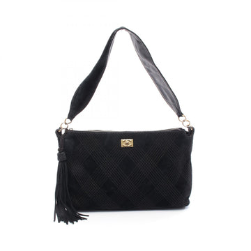 Chanel Shoulder Bag Suede Shoulder Bag