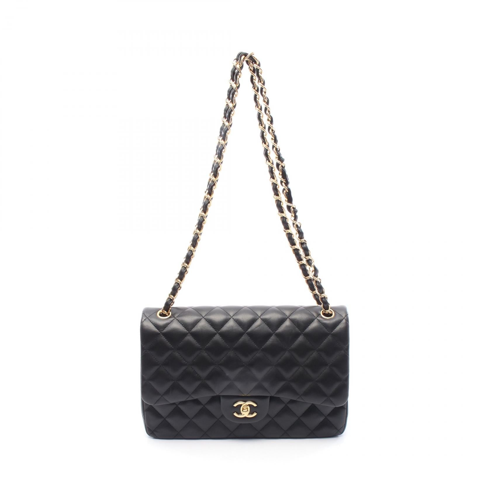 Chanel Classic Flap Bag Lambskin Shoulder Bag