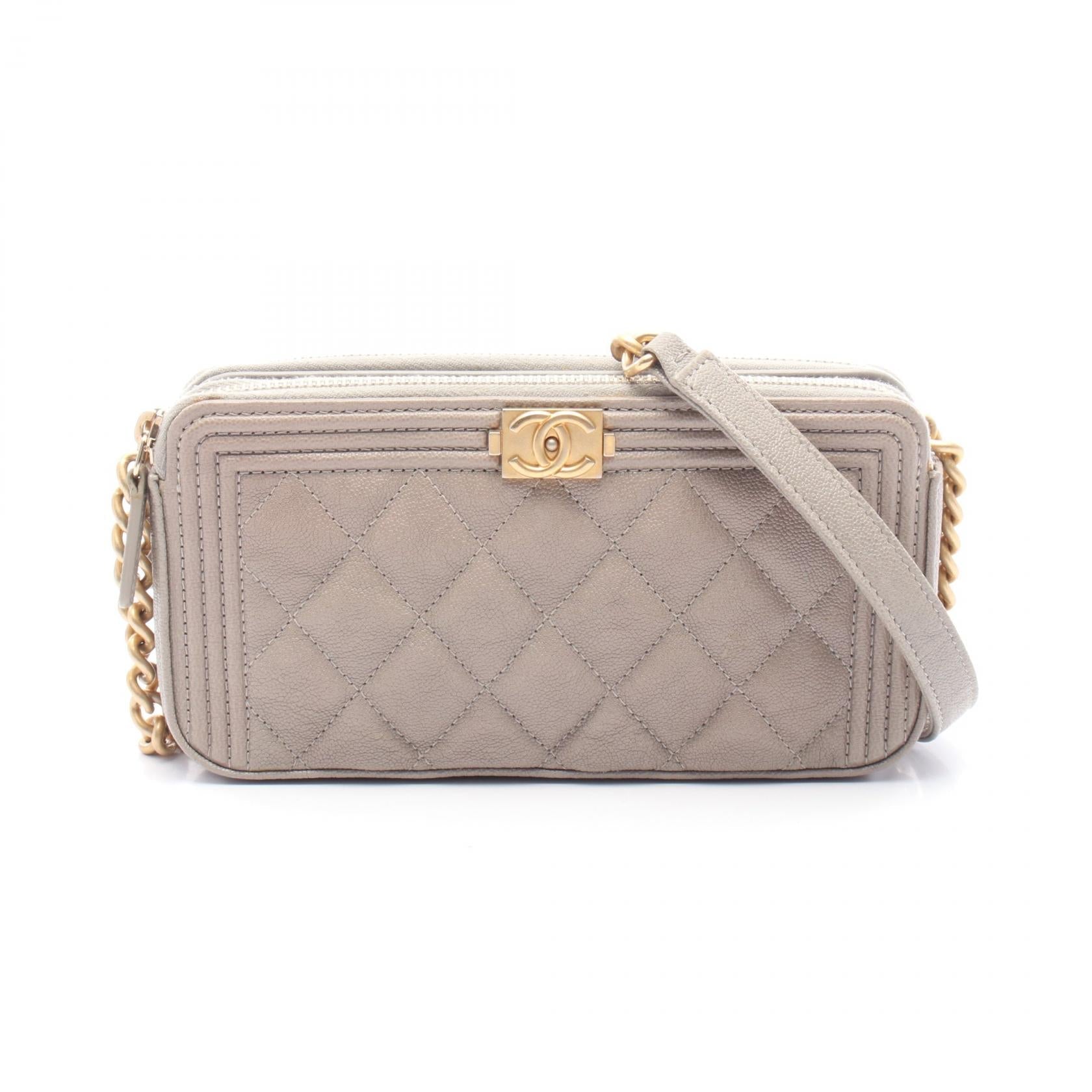 Chanel Boy Chanel Grained Calfskin Shoulder Bag