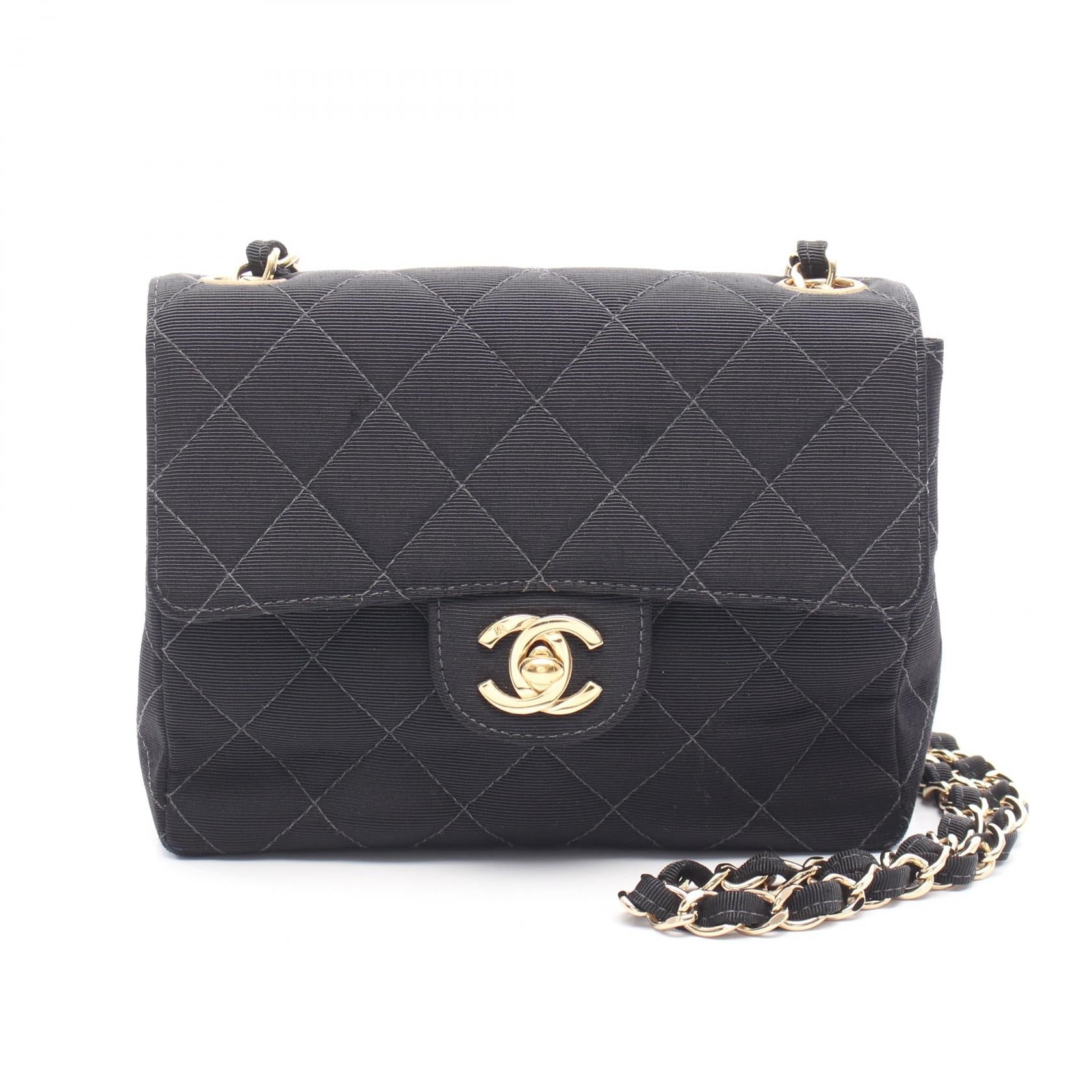 Chanel Matelasse Canvas Shoulder Bag