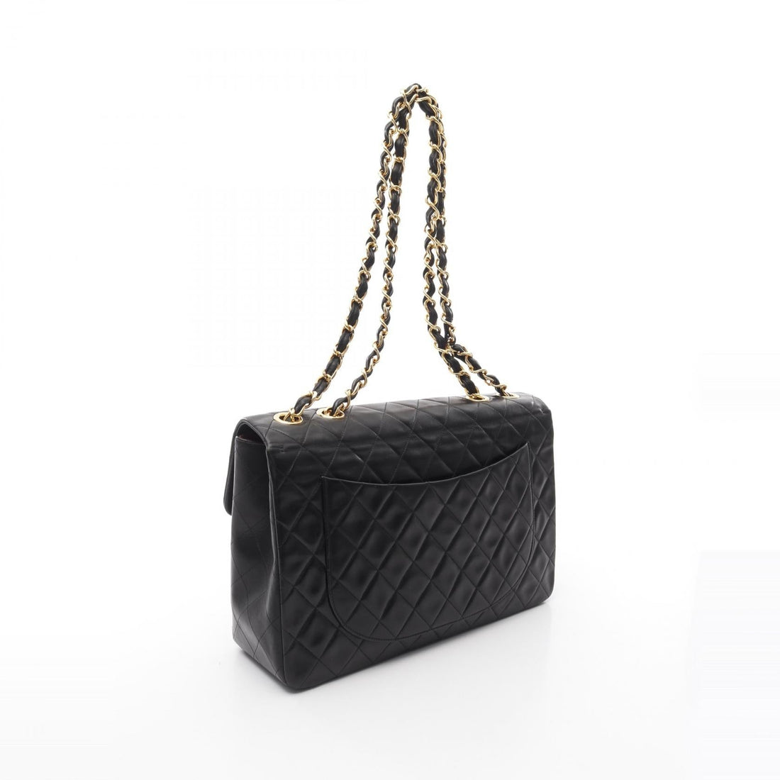 Chanel Deauville Matelasse 34 Lambskin Shoulder Bag