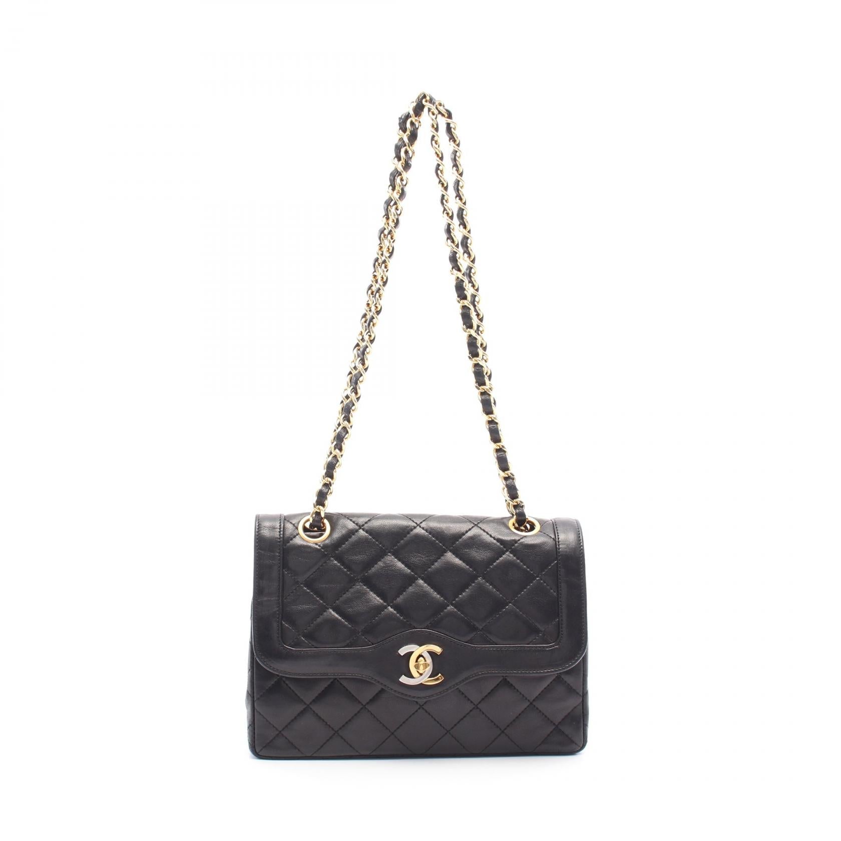 Chanel Matelasse Paris Limited Lambskin Shoulder Bag