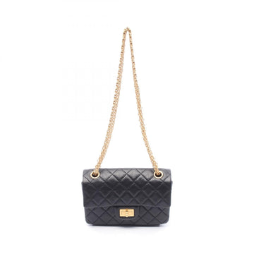 Chanel 2.55 Mini Matelasse Leather Shoulder Bag