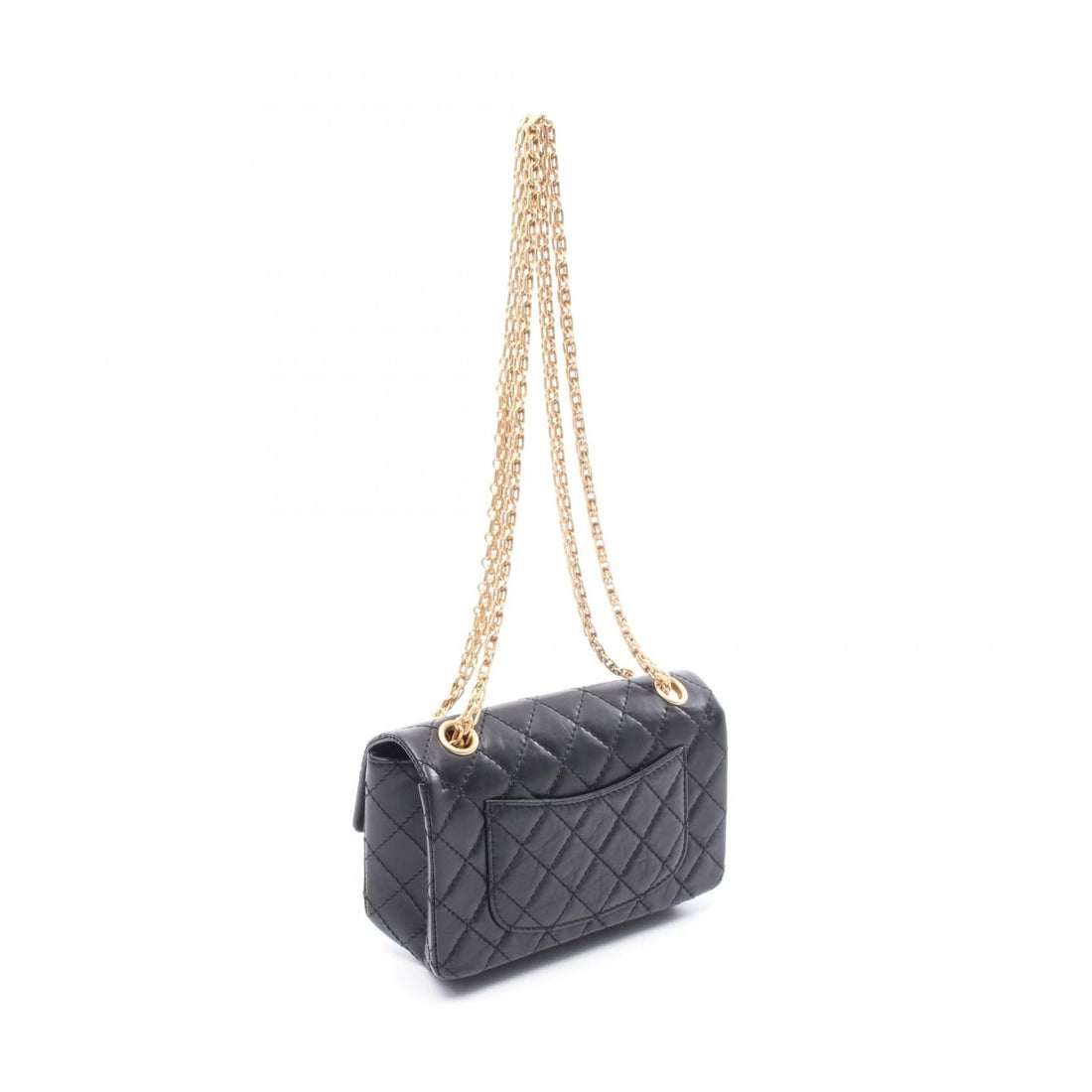 Chanel 2.55 Mini Matelasse Leather Shoulder Bag