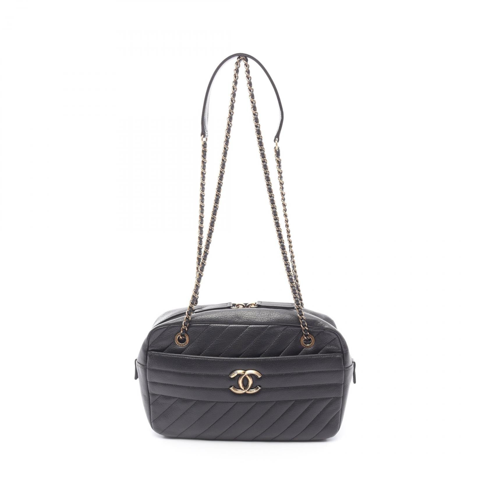 Chanel Coco Mark Lambskin Shoulder Bag