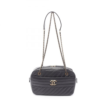 Chanel Coco Mark Lambskin Shoulder Bag