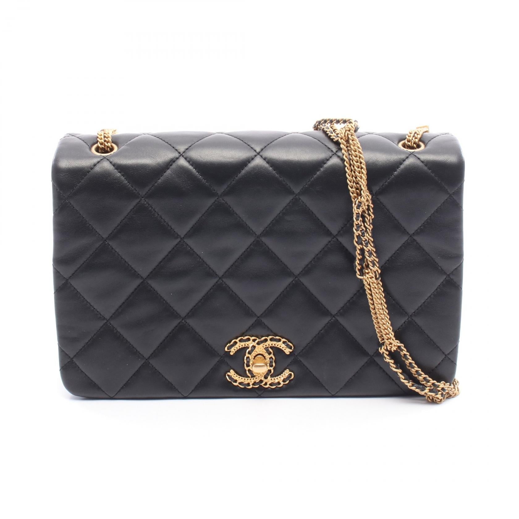Chanel 19 Matelasse Lambskin Shoulder Bag