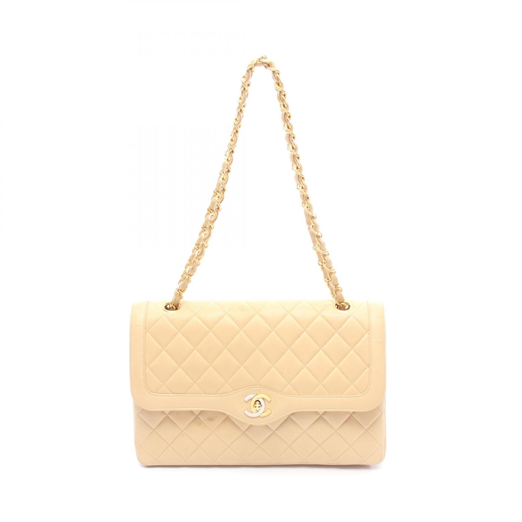 Chanel Matelasse Paris Limited Lambskin Shoulder Bag