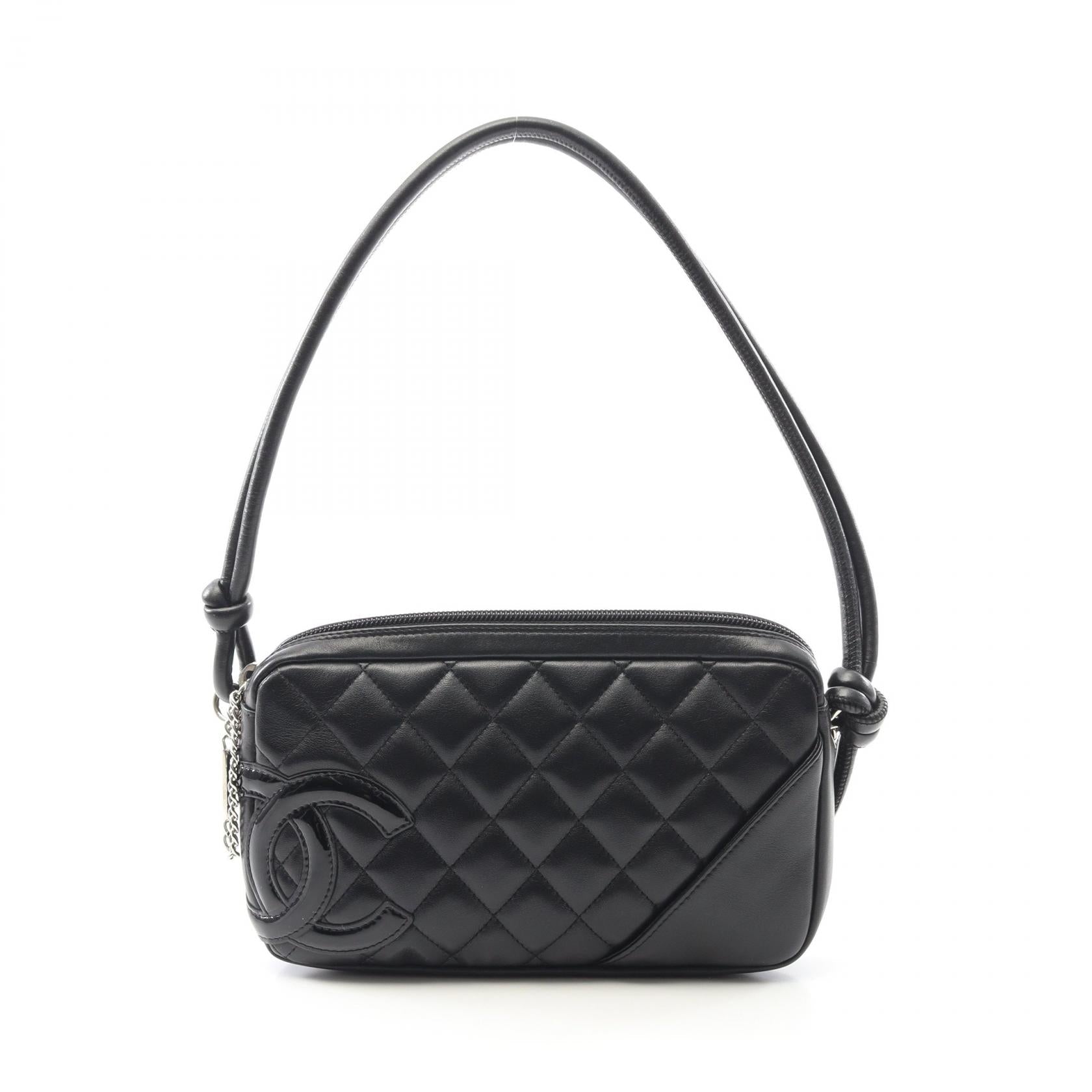 Chanel Cambon Line Leather Handbag