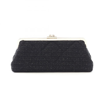 Chanel Matelasse Fabric Clutch Bag
