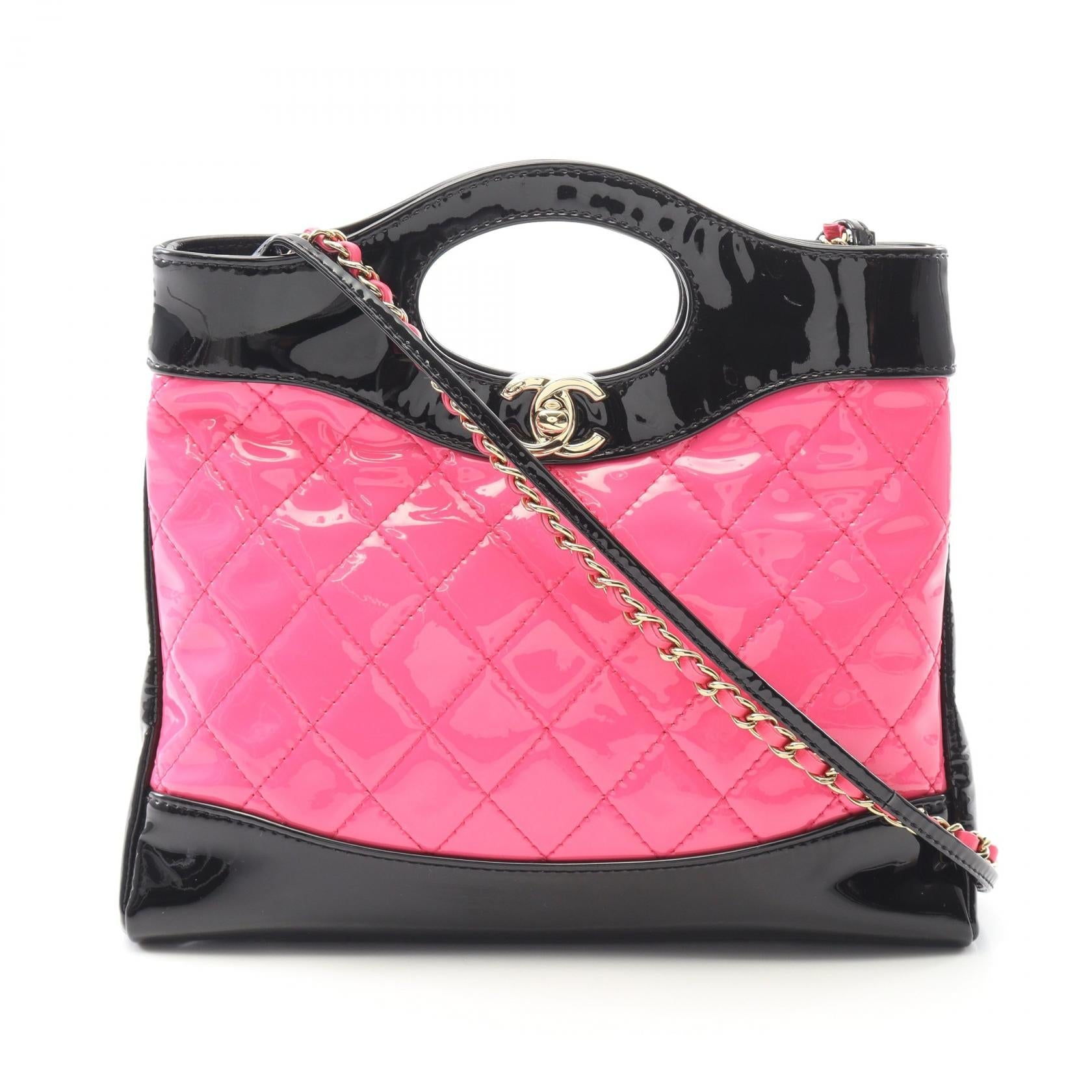 Chanel 31 Patent Leather Shoulder Bag