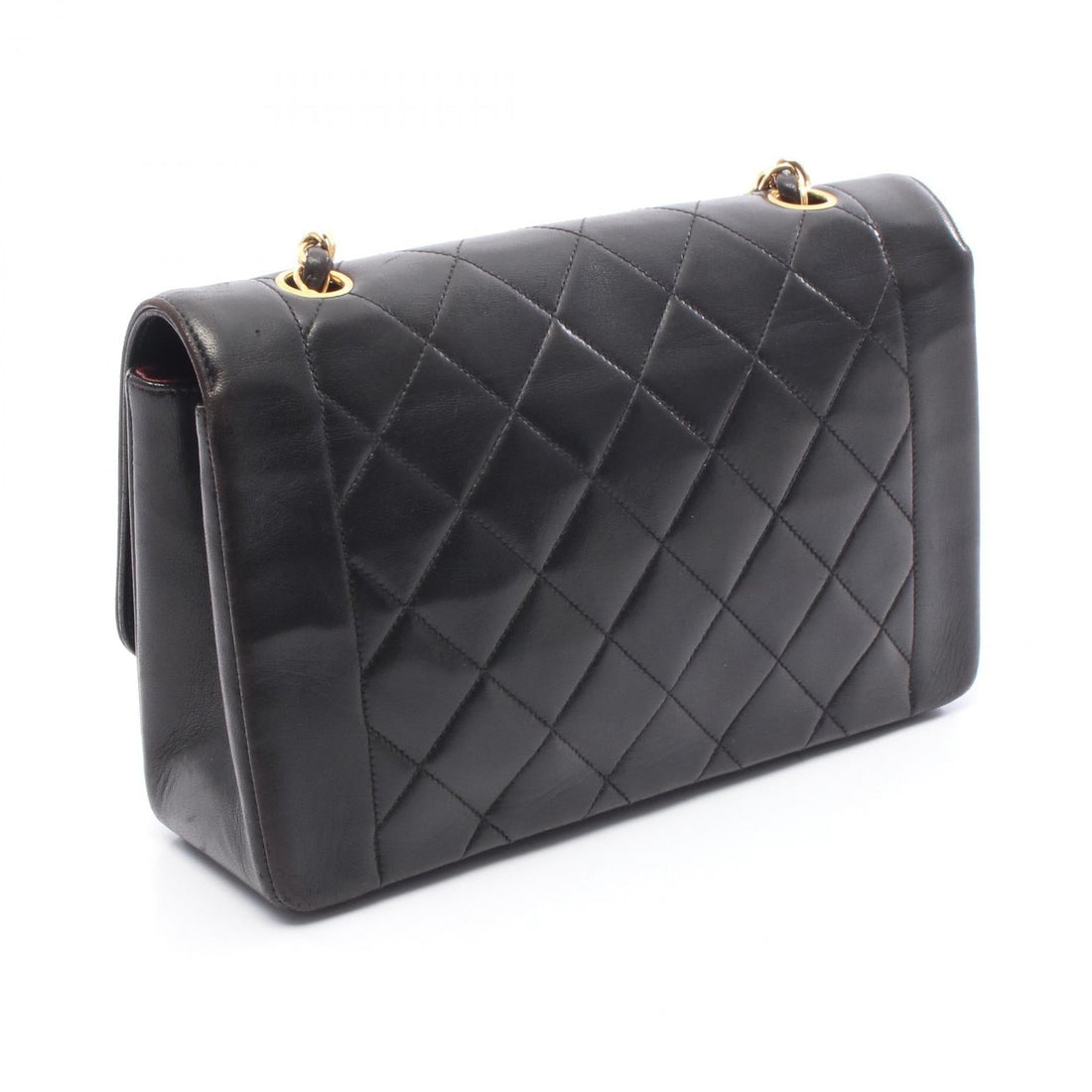 Chanel Matelasse Diana Flap Lambskin Shoulder Bag