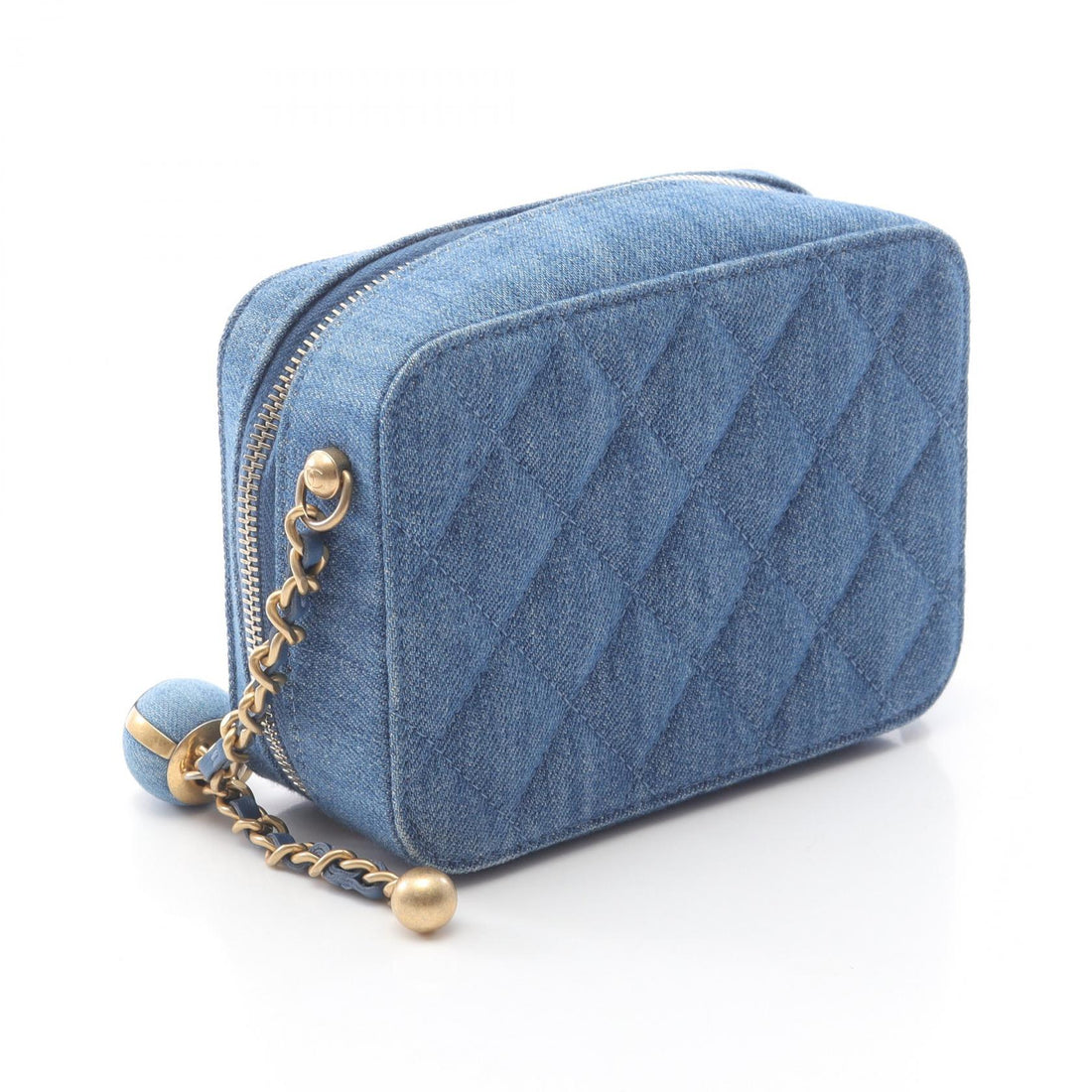 Chanel Matelasse Denim Shoulder Bag