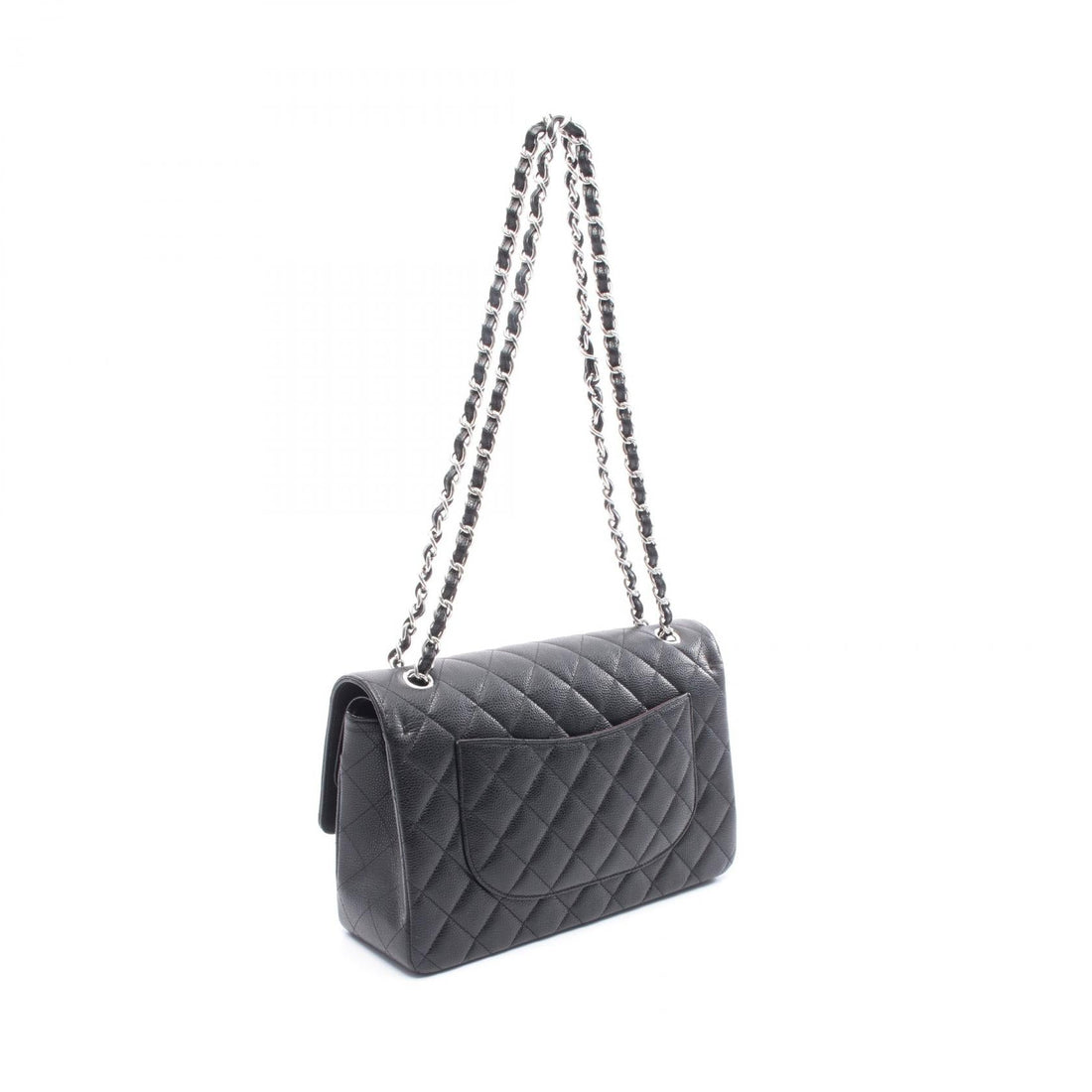 Chanel Classic Flap Bag Caviar Skin Shoulder Bag