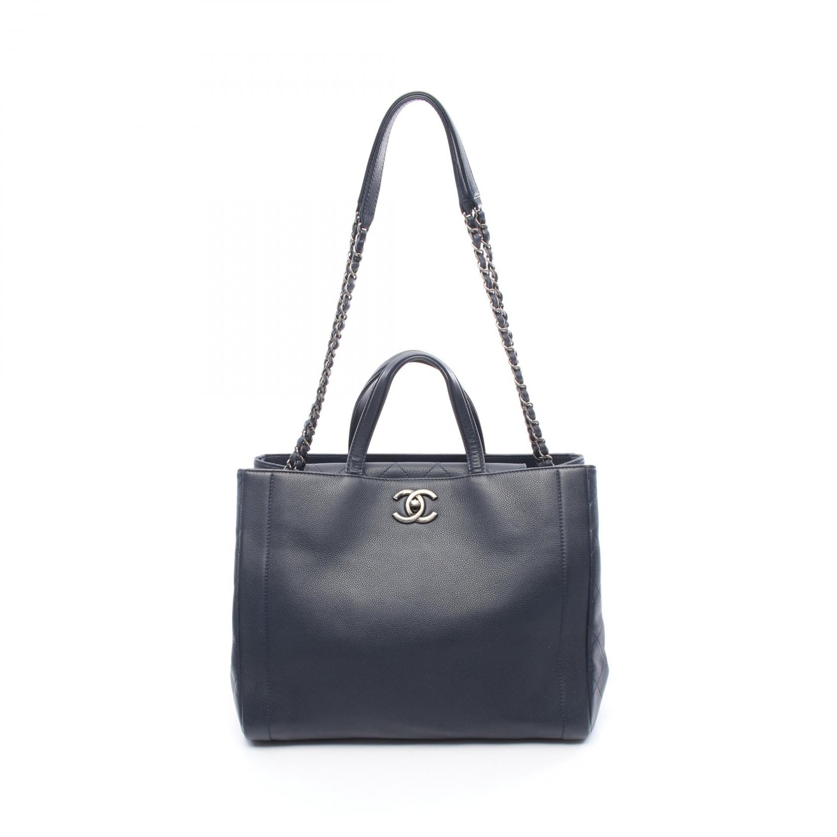 Chanel Matelasse Coco Mark Lambskin Shoulder Bag