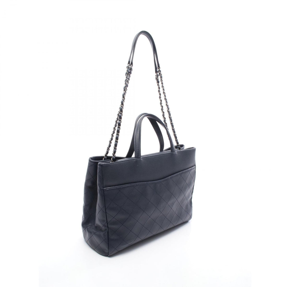 Chanel Matelasse Coco Mark Lambskin Shoulder Bag