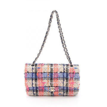 Chanel Matelasse Fabric Leather Shoulder Bag