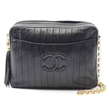 Chanel Mademoiselle Coco Mark Lambskin Shoulder Bag