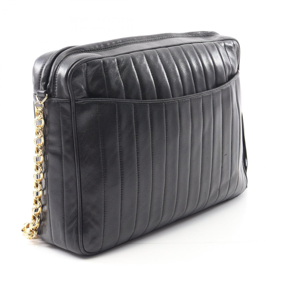 Chanel Mademoiselle Coco Mark Lambskin Shoulder Bag