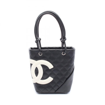 Chanel Cambon Line Small Tote Bag Leather Bag