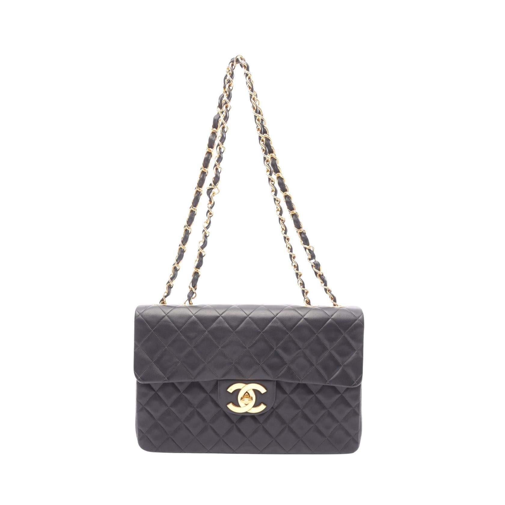 Chanel Deauville Matelasse Lambskin Shoulder Bag