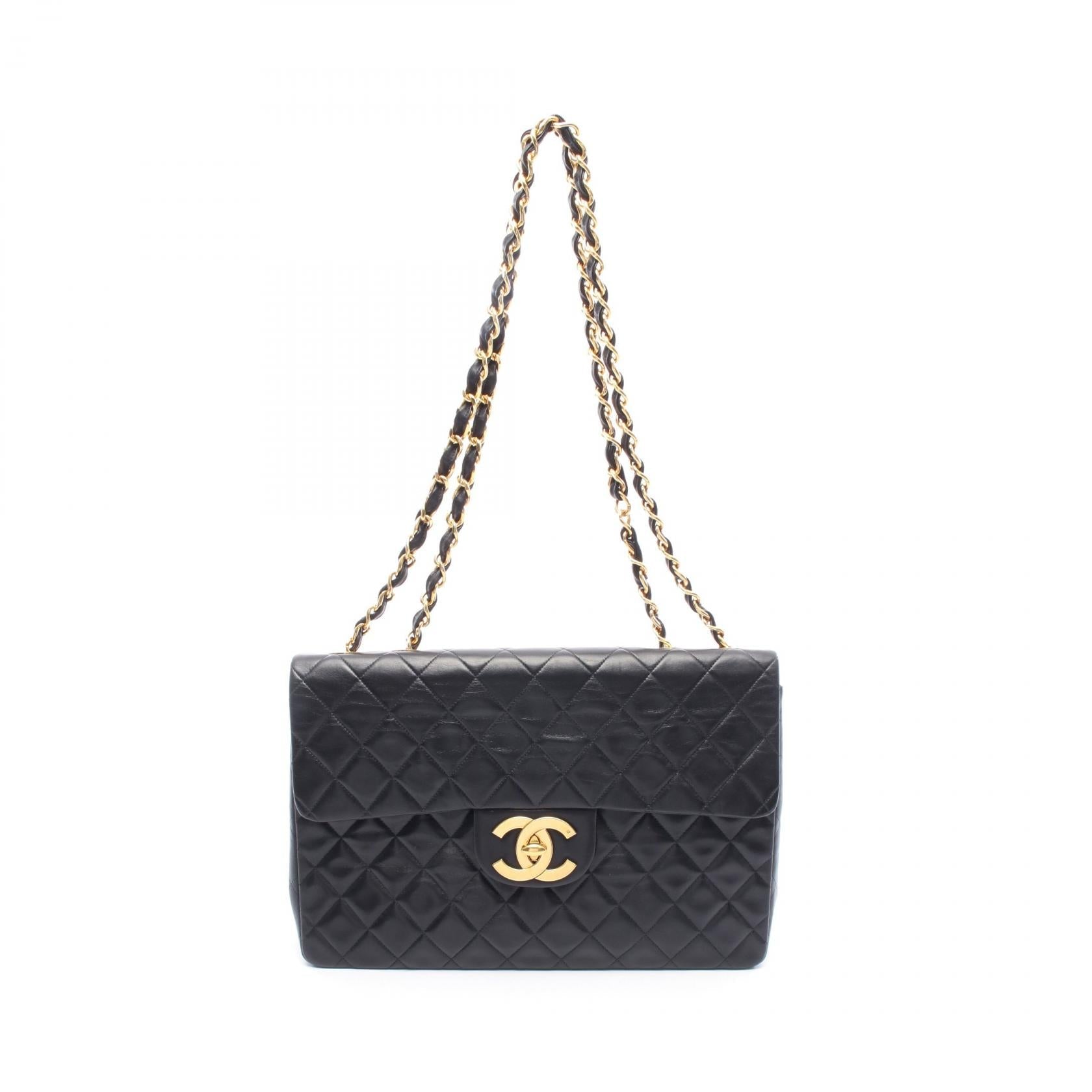 Chanel Deauville Matelasse Lambskin Shoulder Bag