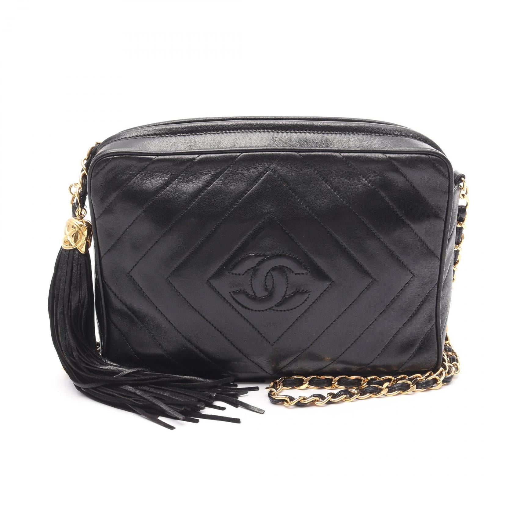 Chanel Coco Mark Lambskin Shoulder Bag