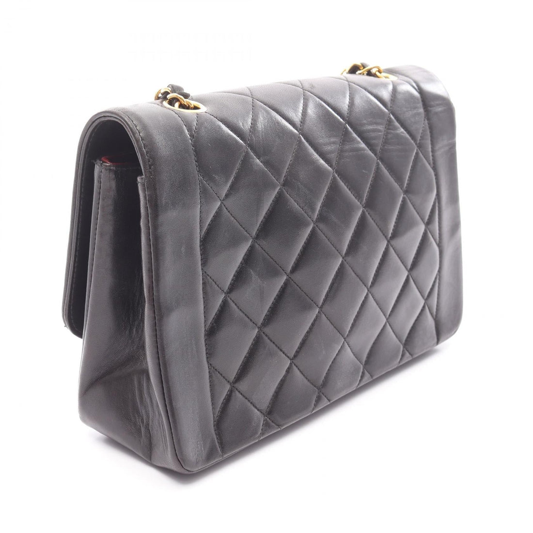 Chanel Matelasse Diana Flap Lambskin Shoulder Bag