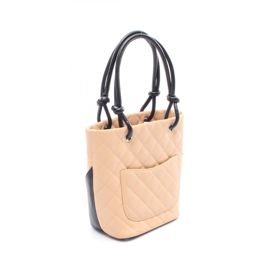 Chanel Cambon Line Small Tote Bag Leather Bag